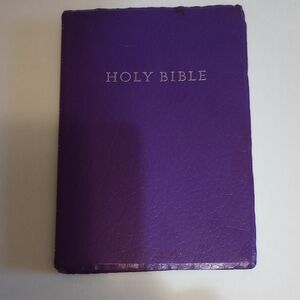 Purple Holy Bible